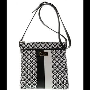 Kate Spade Keisha Penn Place Crossbody  Blk/White